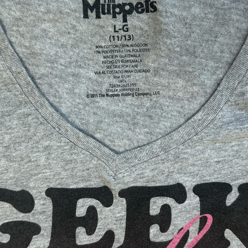 The Muppets Gray Kermit Graphic Tee - Picture 10 of 12